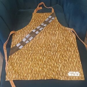 Williams Sonoma Star Wars Chewbacca Inspired Brown Apron